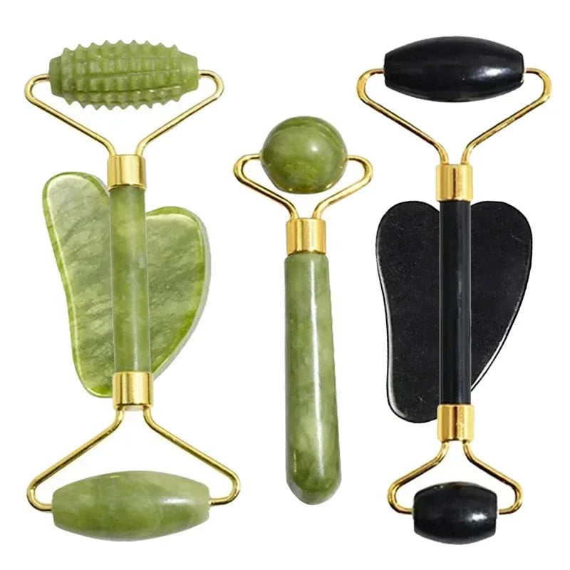 Natural stone massage tools beauty set