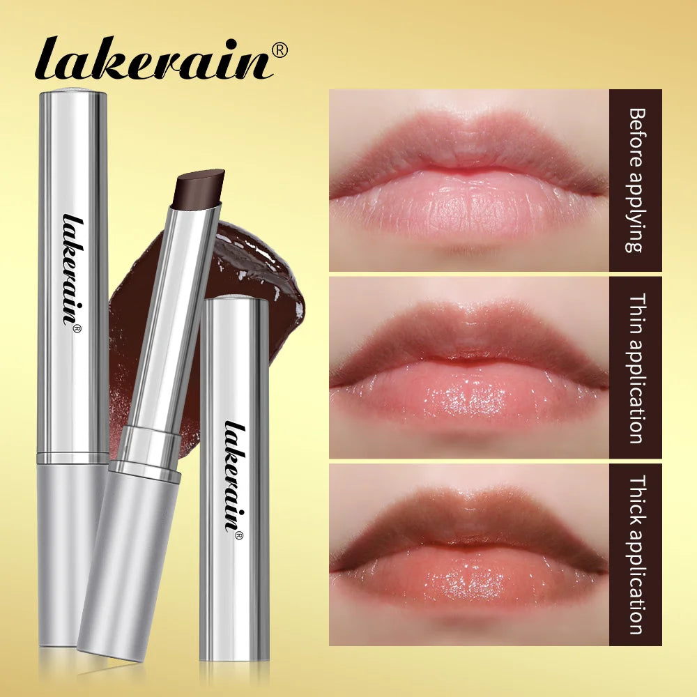 Nourishing honey lip balm close-up