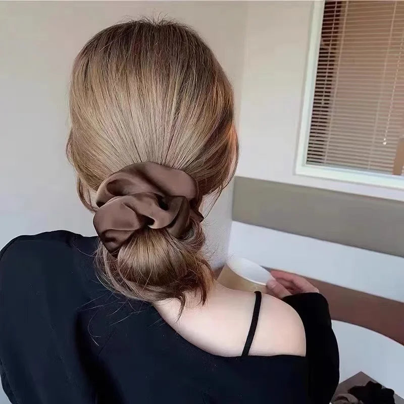 Satin scrunchie colors