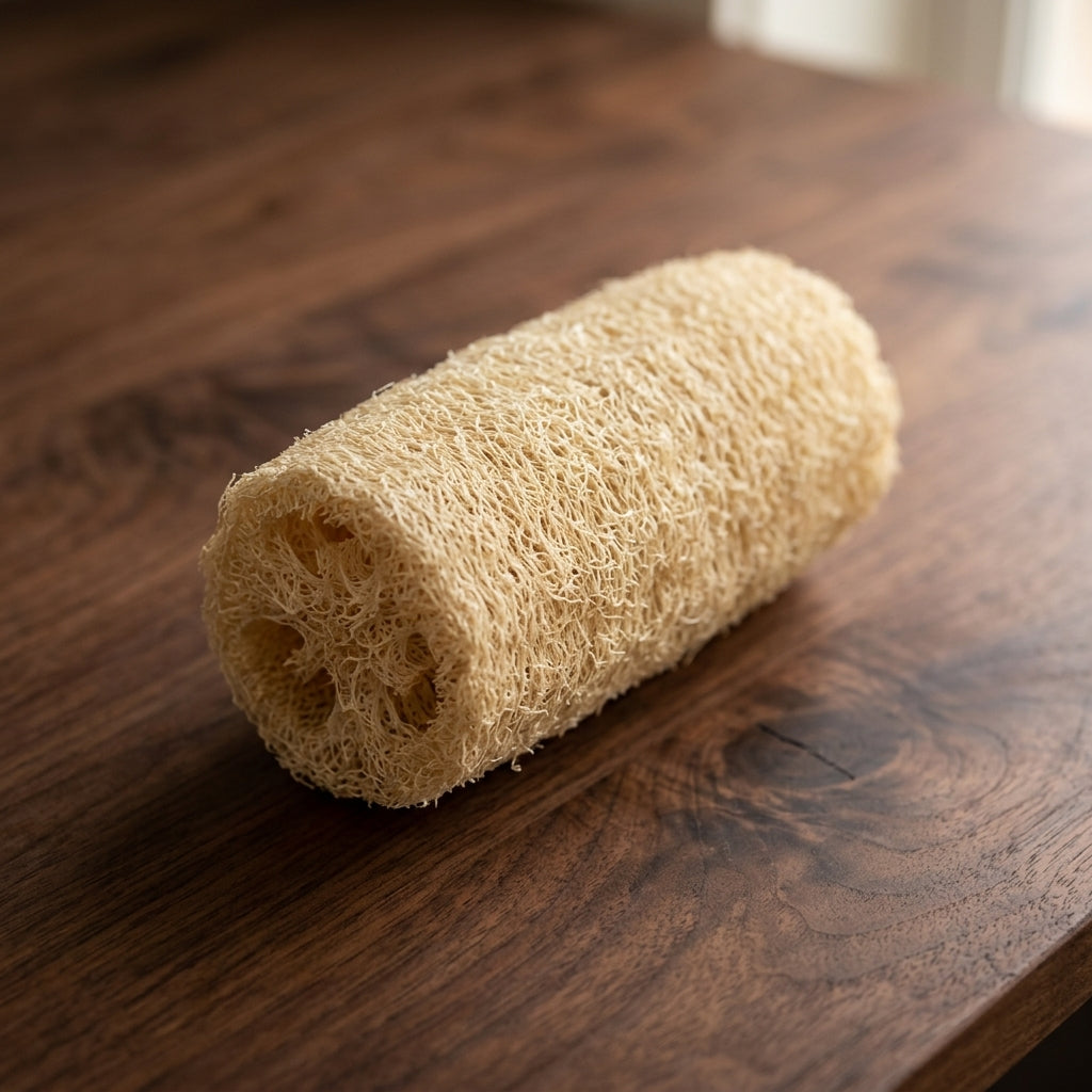 Natural Loofah Body Scrubber — 100% Plant-Based